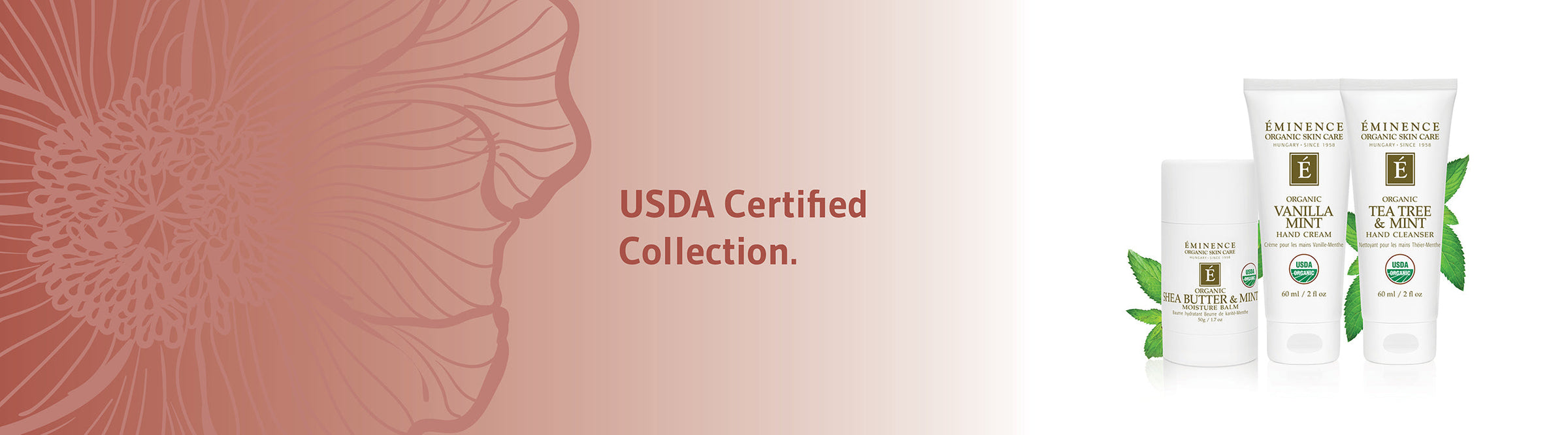 Eminence Organics USDA Certified Organic Collection