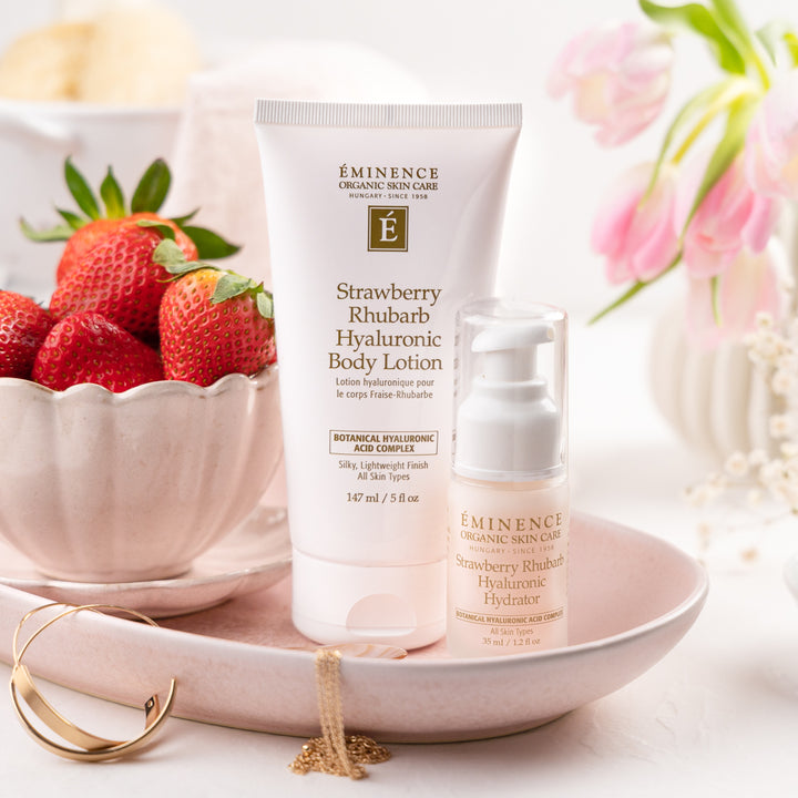 Eminence Organics Strawberry Rhubarb Hyaluronic Body Lotion