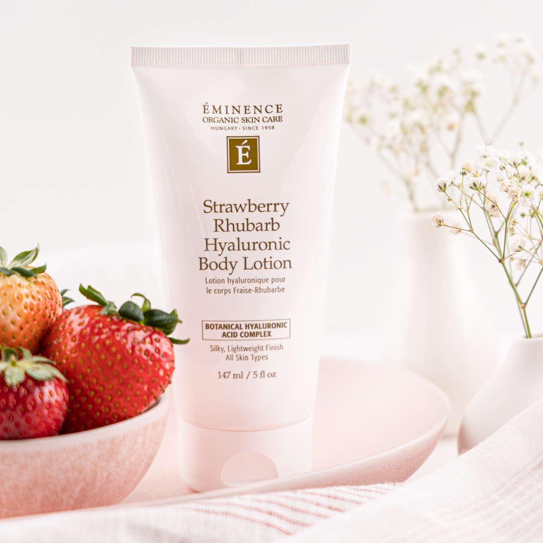 Eminence Organics Strawberry Rhubarb Hyaluronic Body Lotion