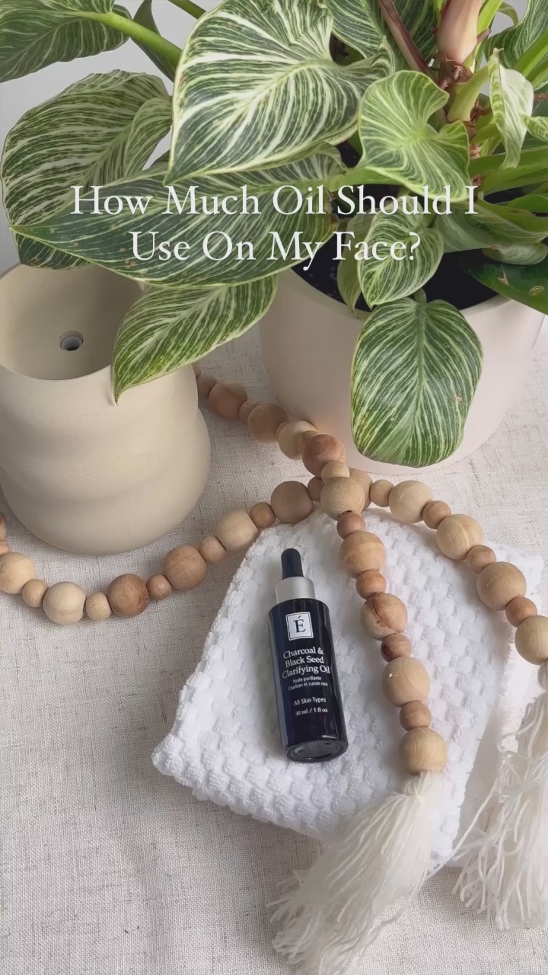 Eminence Organics Charcoal & Black Seed Clarifying Oil video