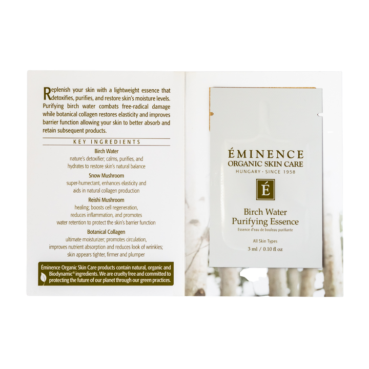 Eminence Organics Birch Water Purifying Essence