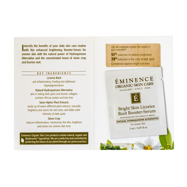 Eminence Organics Bright Skin Licorice Root Booster Serum