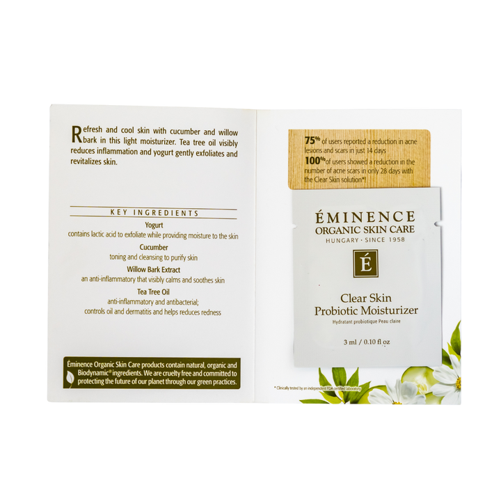 Eminence Organics Clear Skin Probiotic Moisturizer