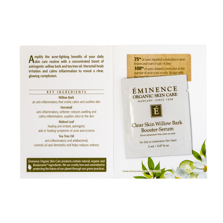 Eminence Organics Clear Skin Willow Bark Booster Serum