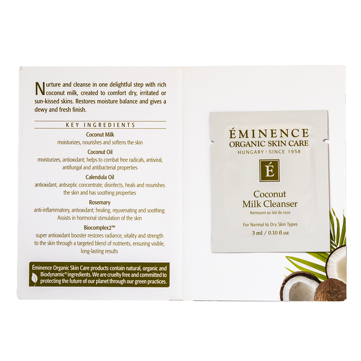 eminence organics coconut milk cleanser