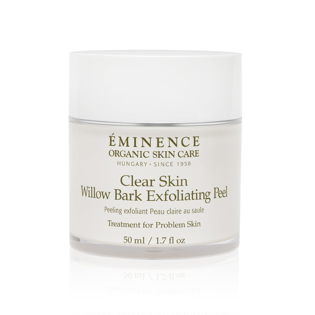 『新品未開封』SKIN CLEAR PEEL CLEANSING 600g Eminence Organics Clear Skin Willow Bark Exfoliating Peel, 1.7