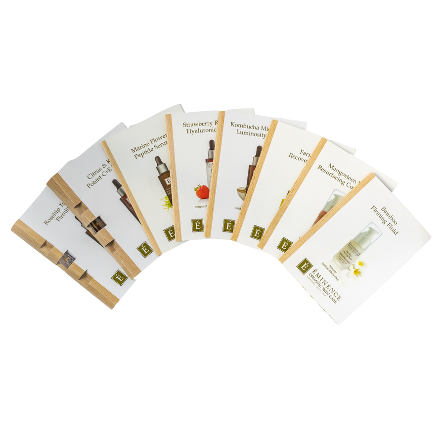 eminence organics find your serum sample set