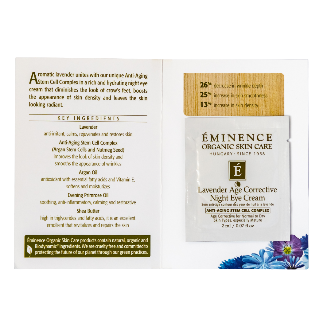 Eminence Organics Lavender Age Corrective Night Eye Cream