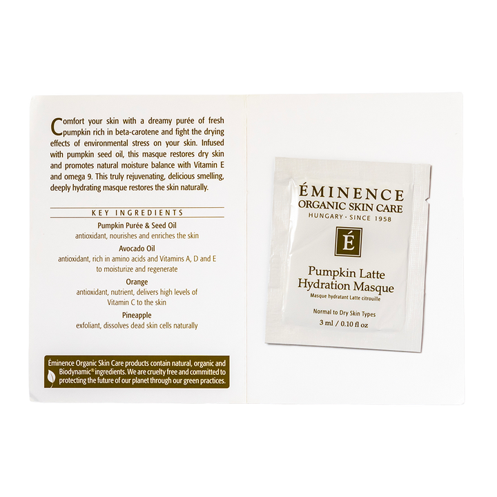 Eminence Organics Pumpkin Latte Hydration Masque