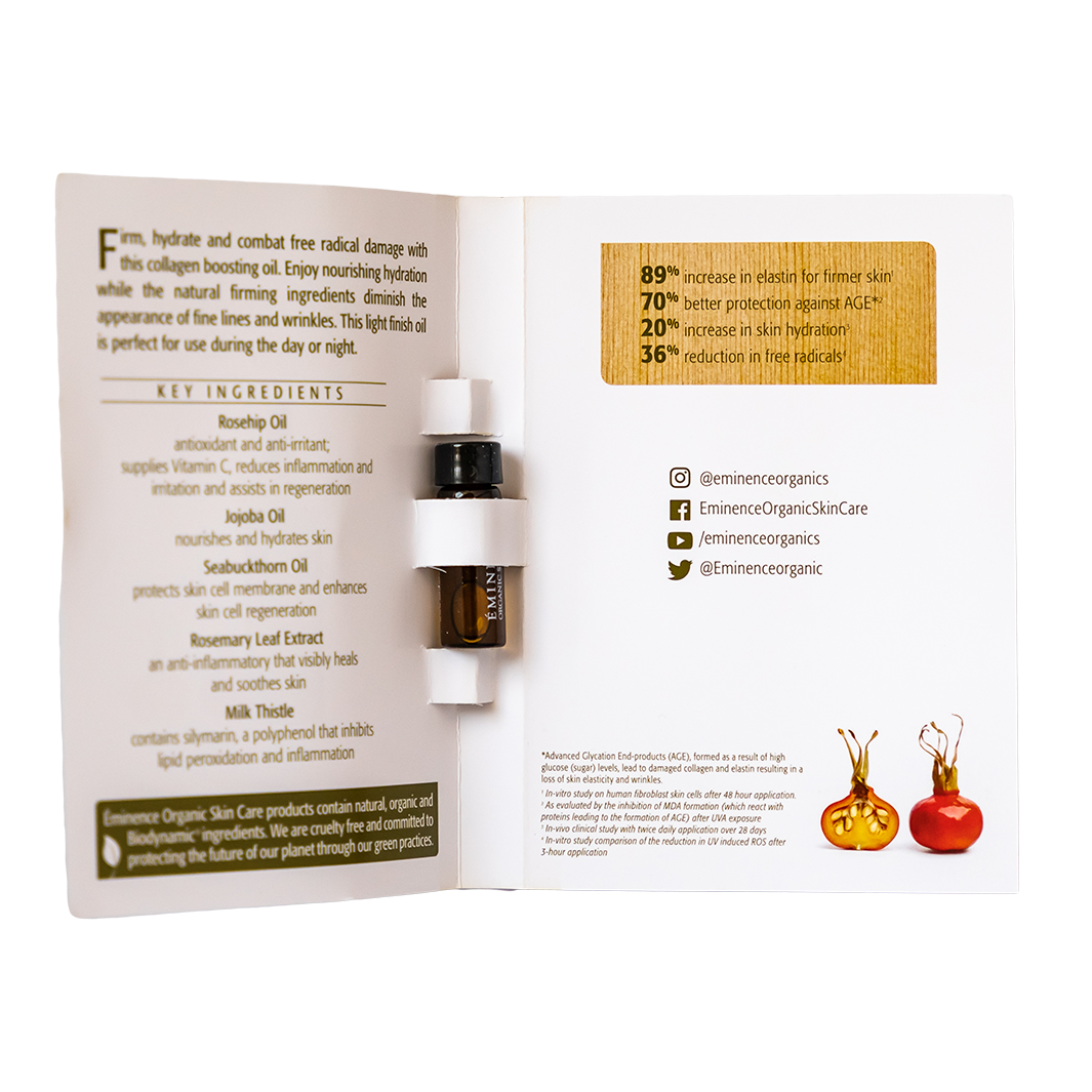 eminence organics rosehip triple c e firming oil sample size