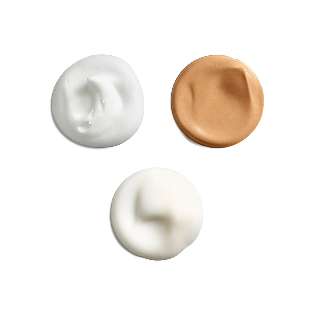 Eminence Organics Acne Advanced Treatment System swatches