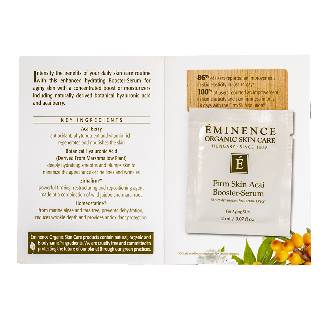 Eminence Organics Firm Skin Acai Booster-Serum sample size