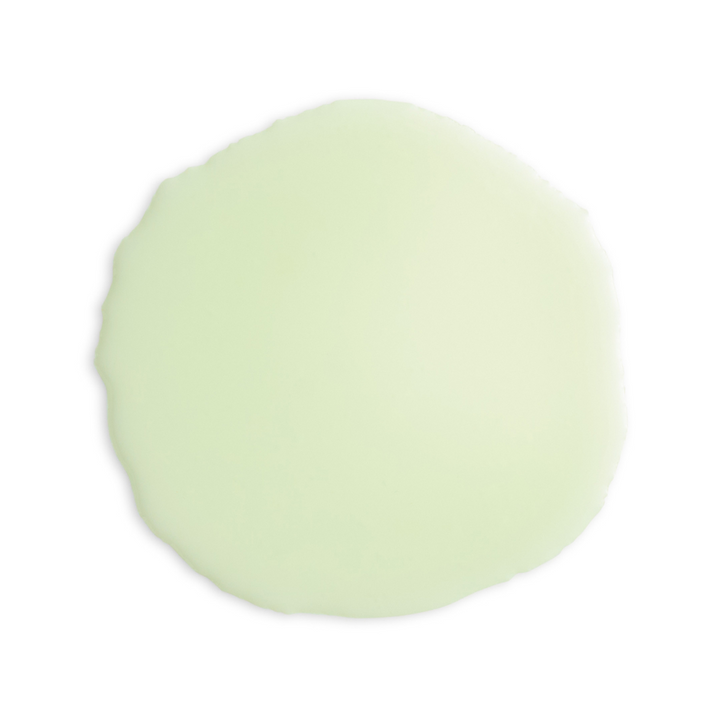 Light green color swatch of Eminence Organics Lime Refresh Tonique on a white background