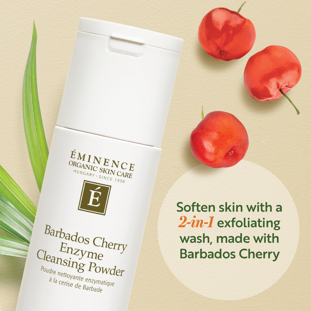 Eminence Organics Mango Exfoliating Enzyme Masque infographic