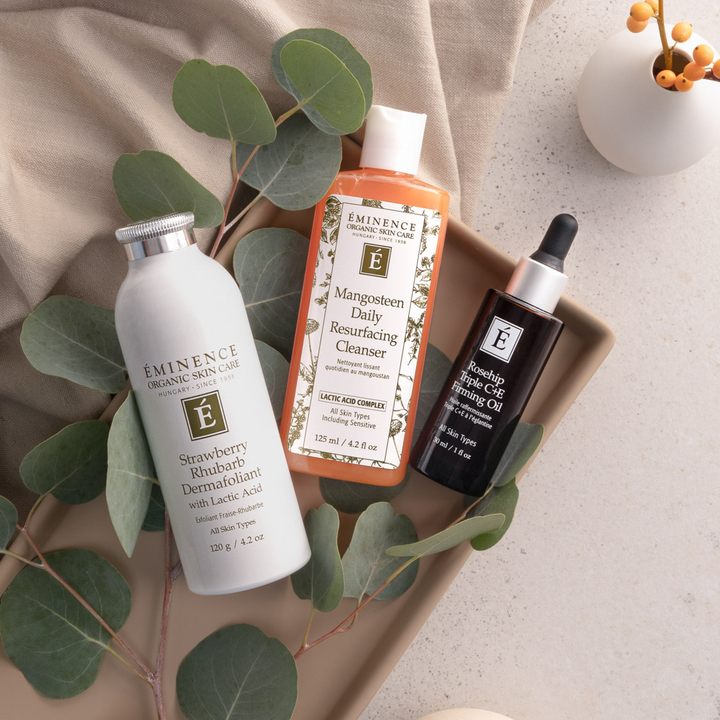 Eminence Organics Mangosteen Daily Resurfacing Cleanser lifestyle