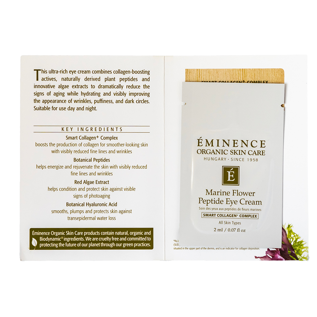 Eminence Organics Marine Flower Peptide Eye Cream sample size