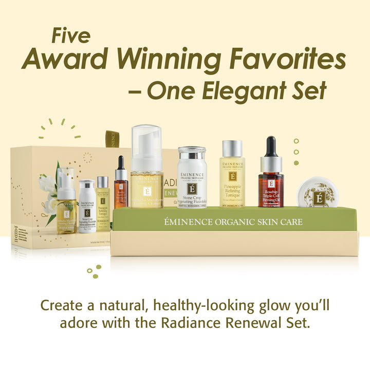 Eminence Organics Radiance Renewal Gift Set - Limited Edition holiday 