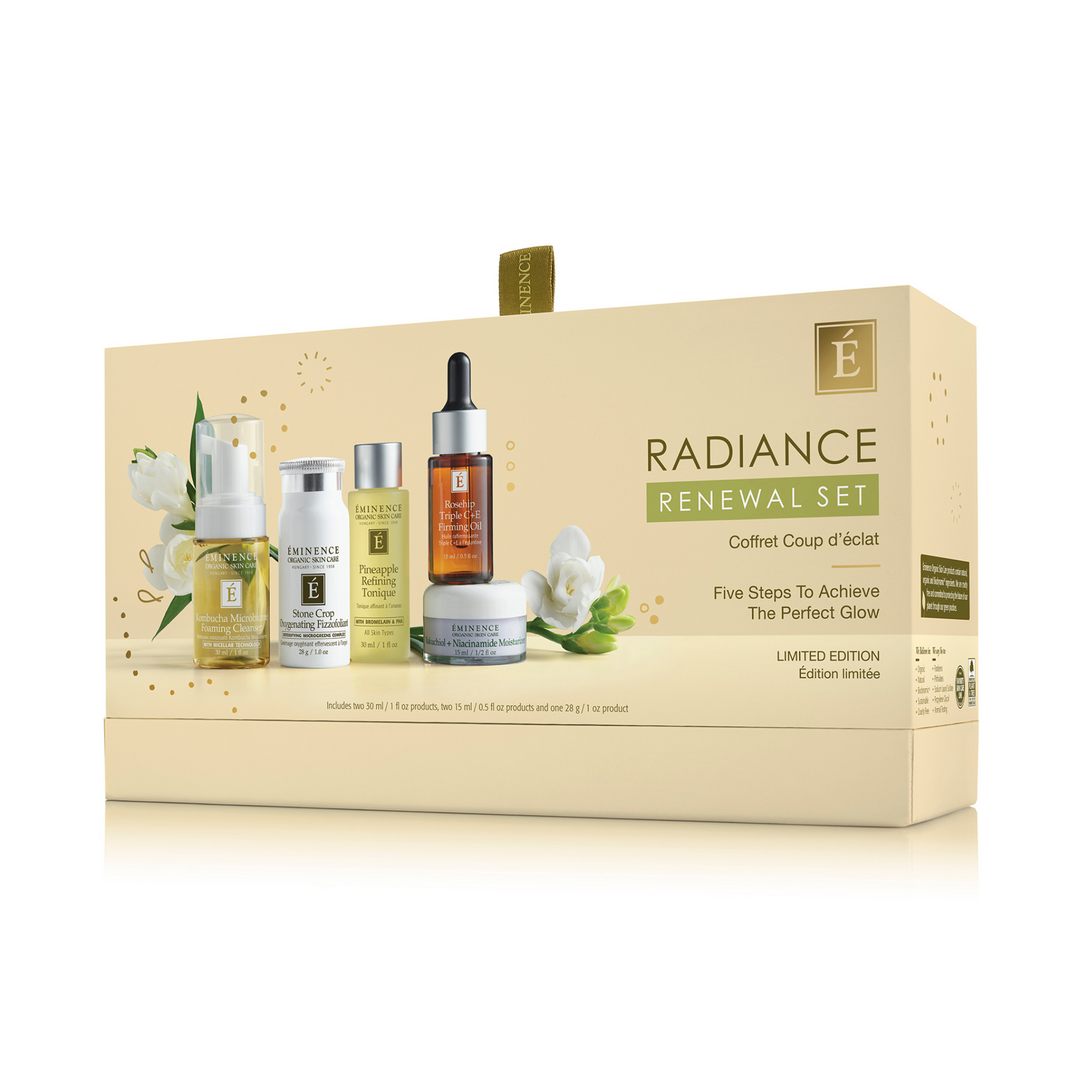 Eminence Organics Radiance Renewal Gift Set - Limited Edition  on a white background
