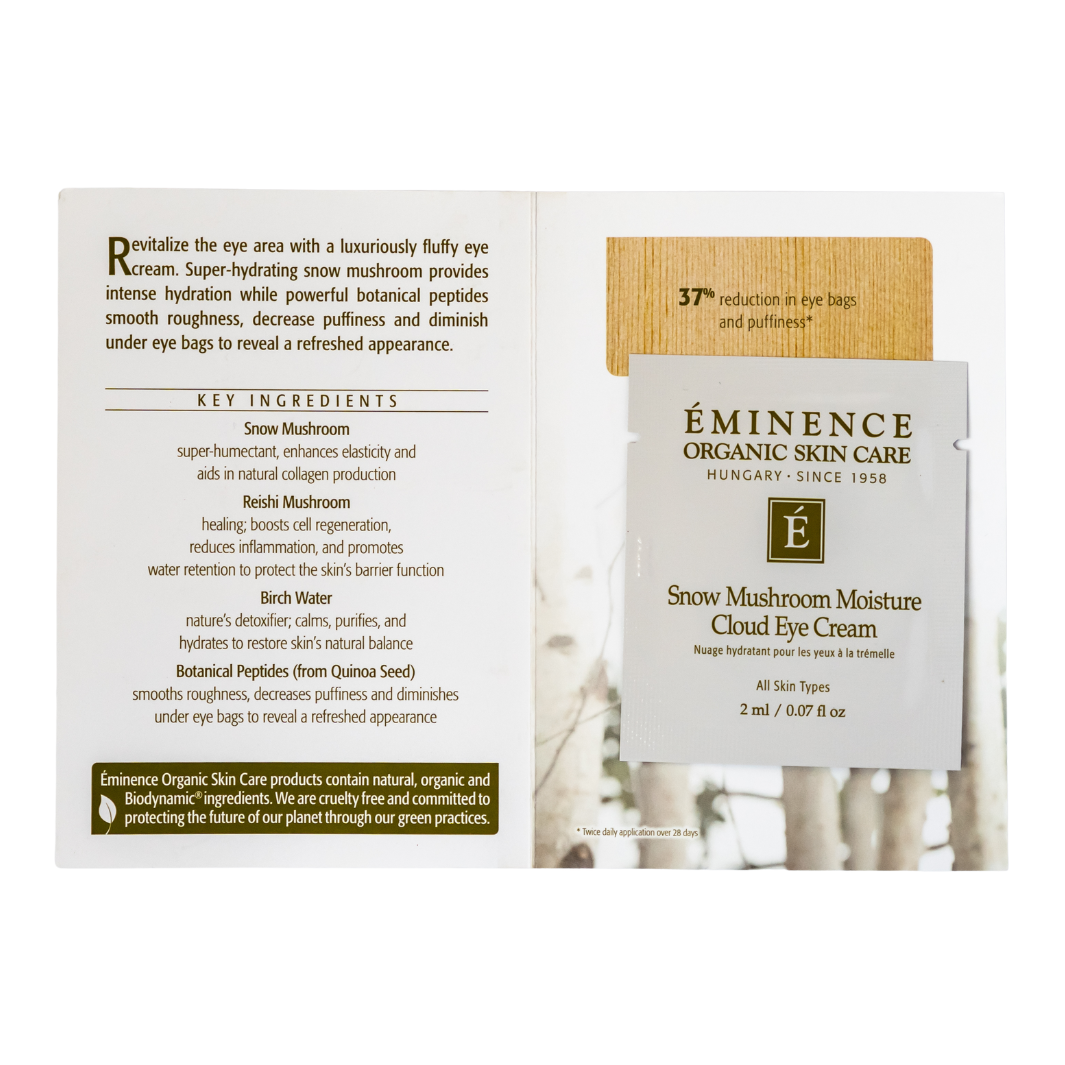 Eminence Organics Snow Mushroom Moisture Cloud Eye Cream sample size