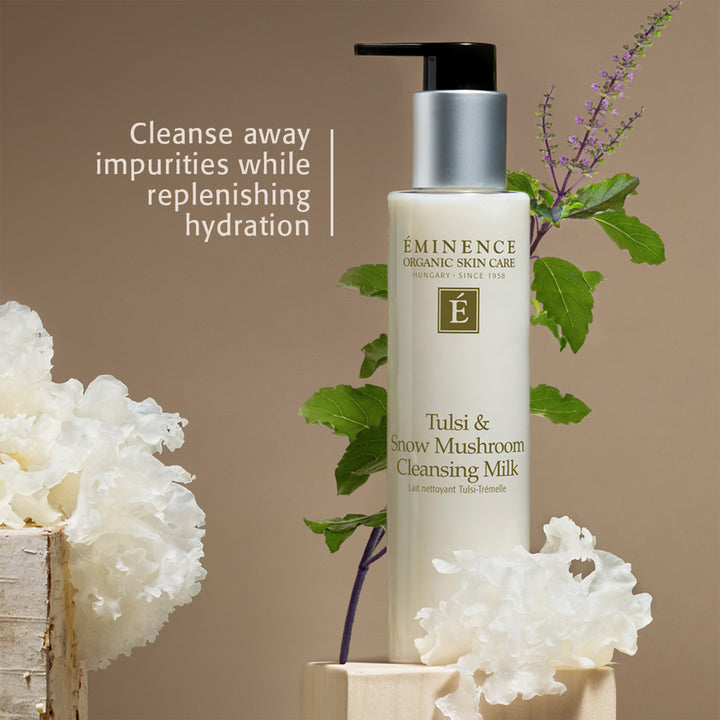 Eminence Organics Tulsi & Snow Mushroom Cleansing Milk