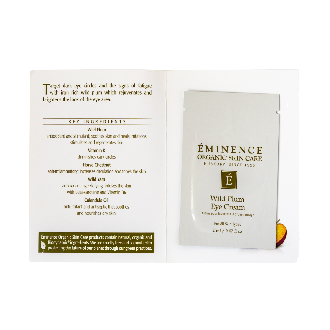 Eminence Organics Wild Plum Eye Cream sample size