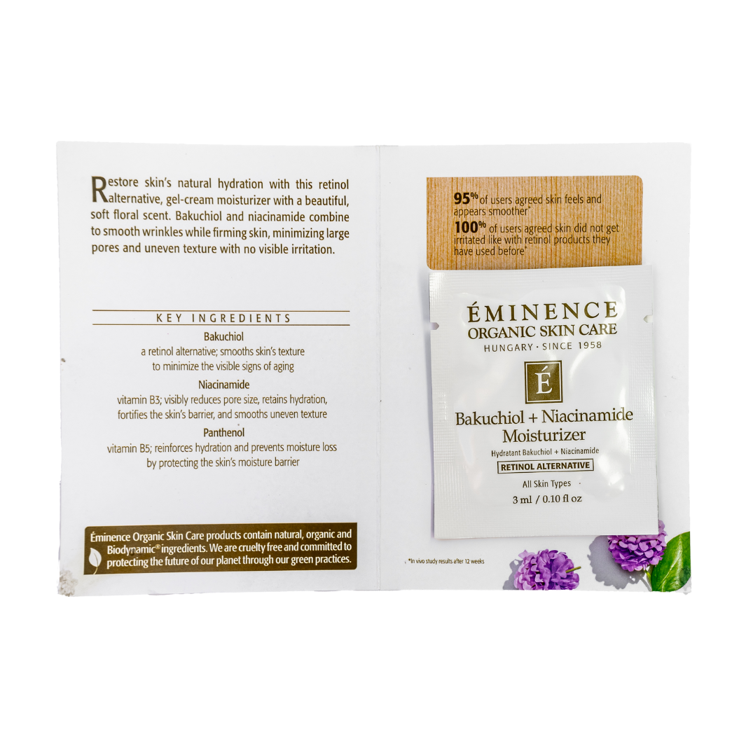 Eminence Organics Bakuchiol + Niacinamide Moisturizer sample size