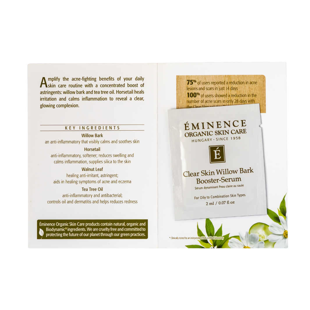 Eminence Organics Clear Skin Willow Bark Booster Serum sample size