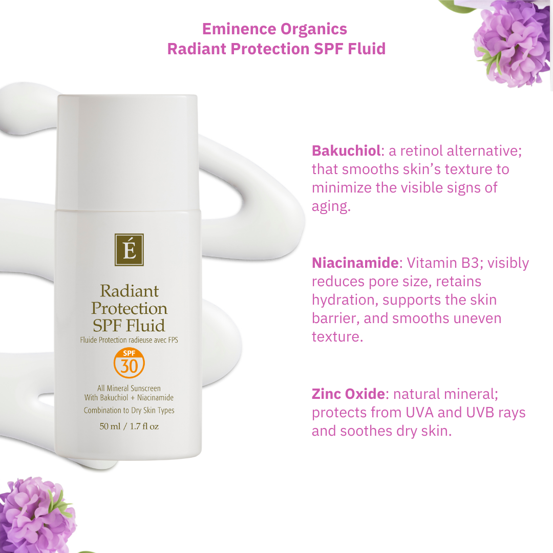 Eminence Organics Radiant Protection SPF Fluid – Buy Natural Skin Care