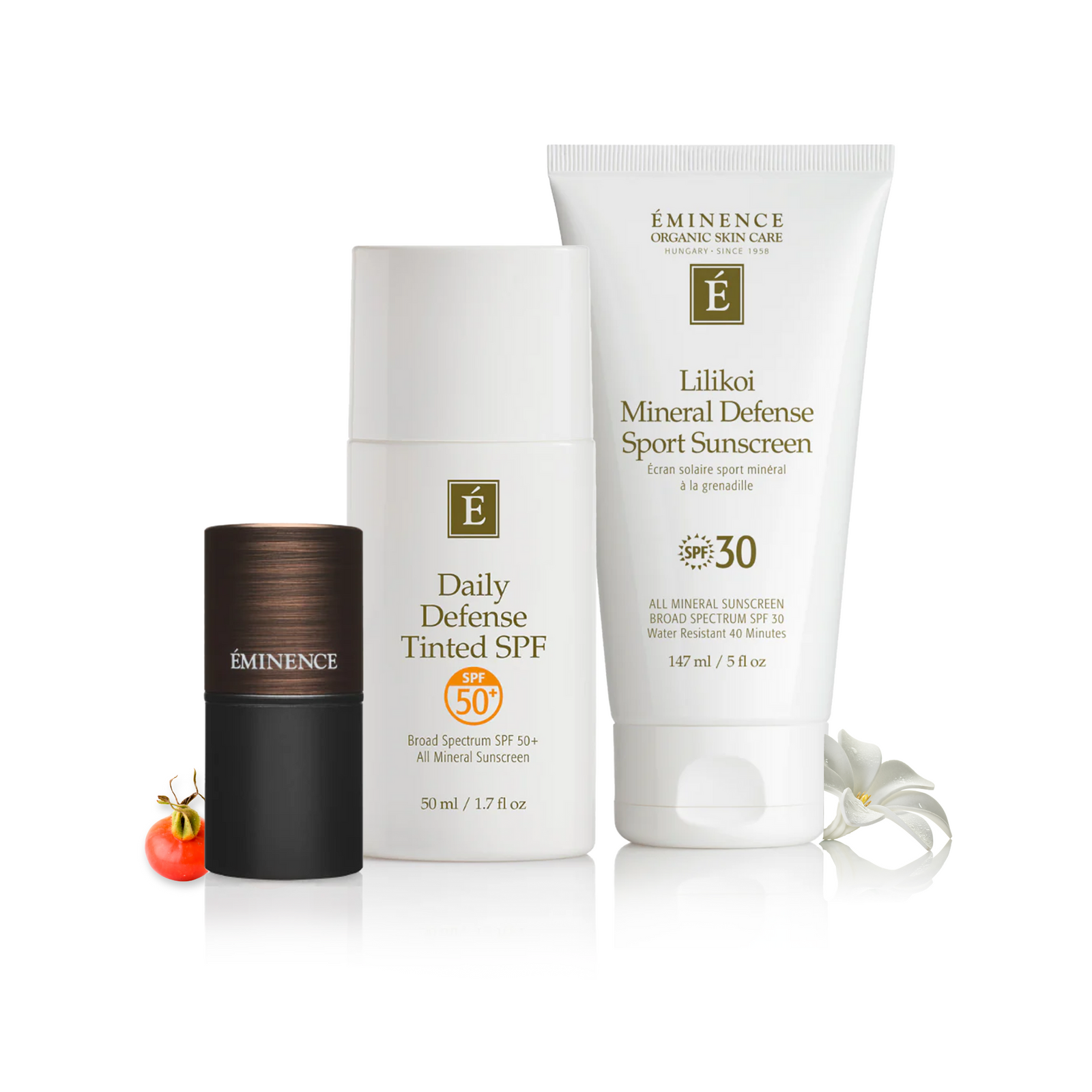 Eminence Organics Sun defense trio bundle 