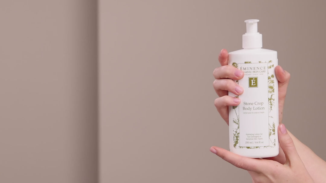 Eminence Organics Stone Crop Body Lotion video