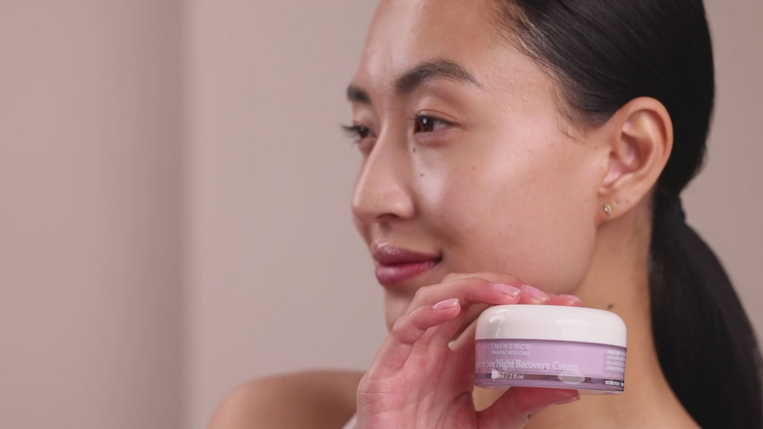 Eminence Organics Blueberry Soy Night Recovery Cream video