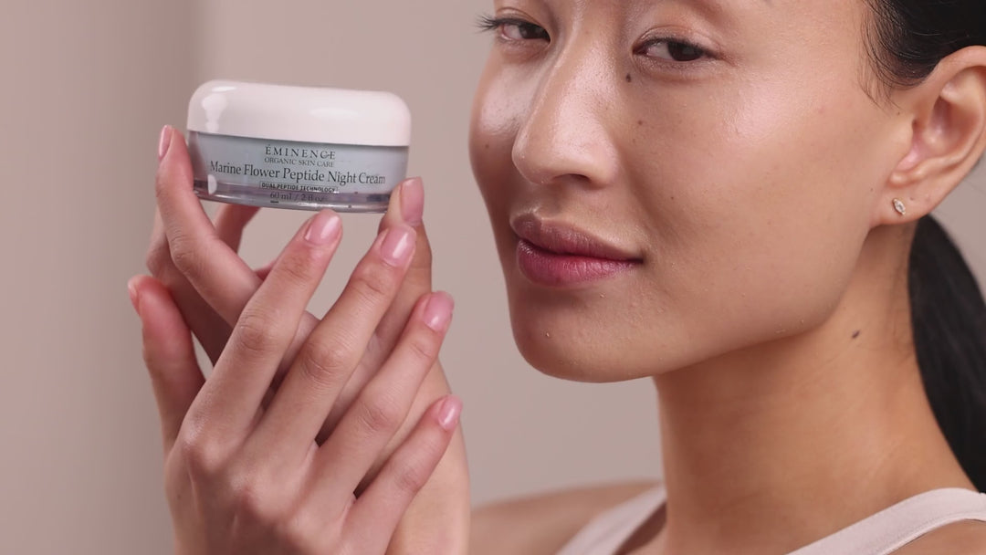 Eminence Organics Marine Flower Peptide Night Cream video