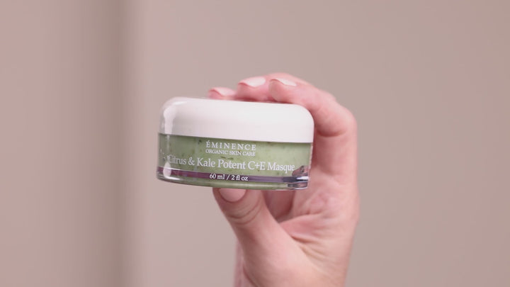 Eminence Organics Citrus &amp; Kale Potent C+E Masque video