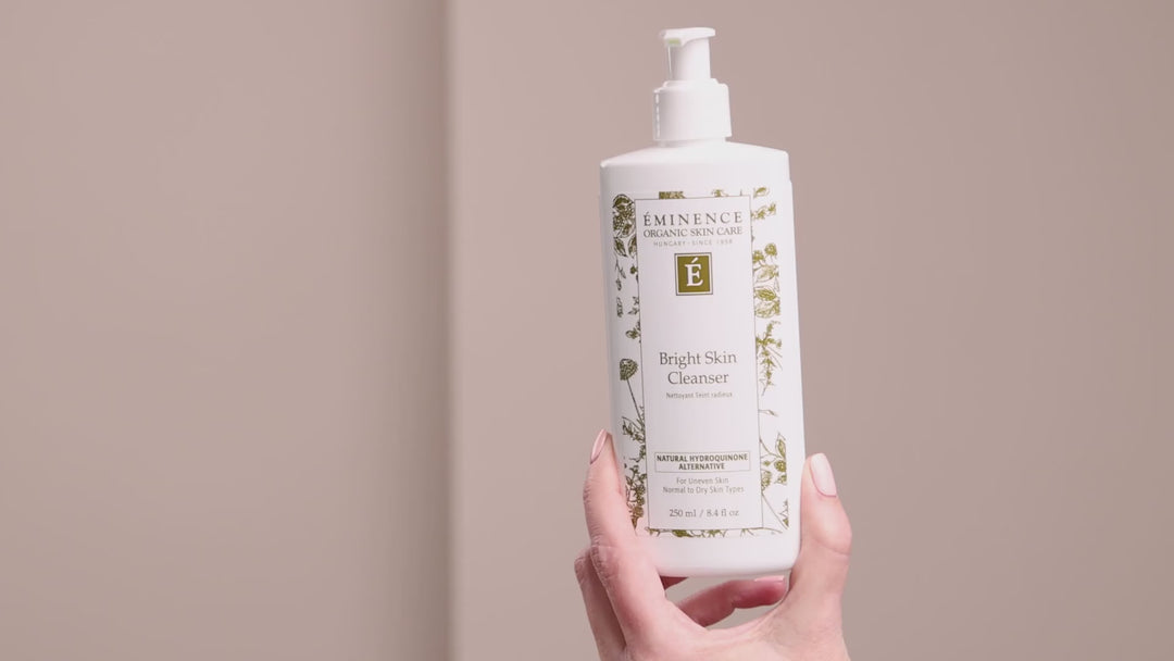 Eminence Organics Bright Skin Cleanser video