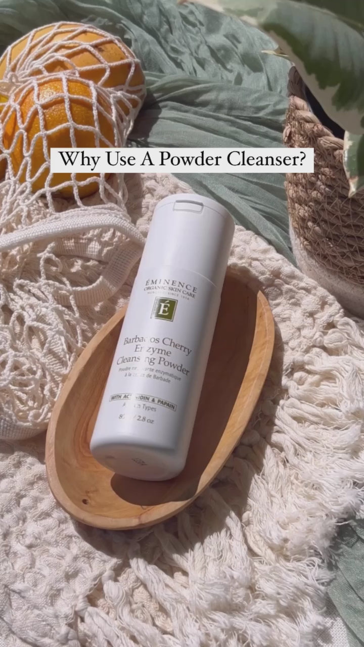 Eminence Organics Barbados Cherry Enzyme Cleansing Powder video