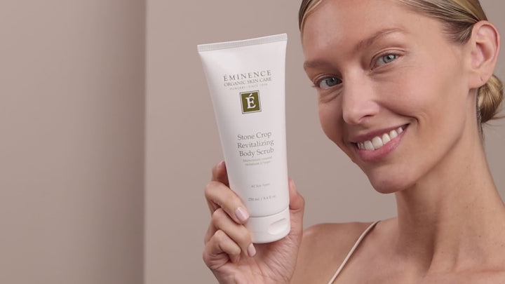 Eminence Organics Stone Crop Revitalizing Body Scrub video