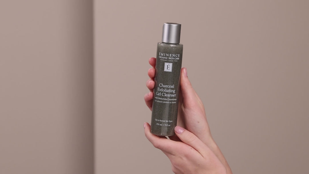 Eminence Organics Charcoal Exfoliating Gel Cleanser video