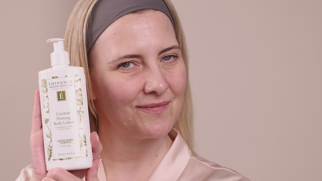 Eminence Organics Coconut Firming Body Lotion video
