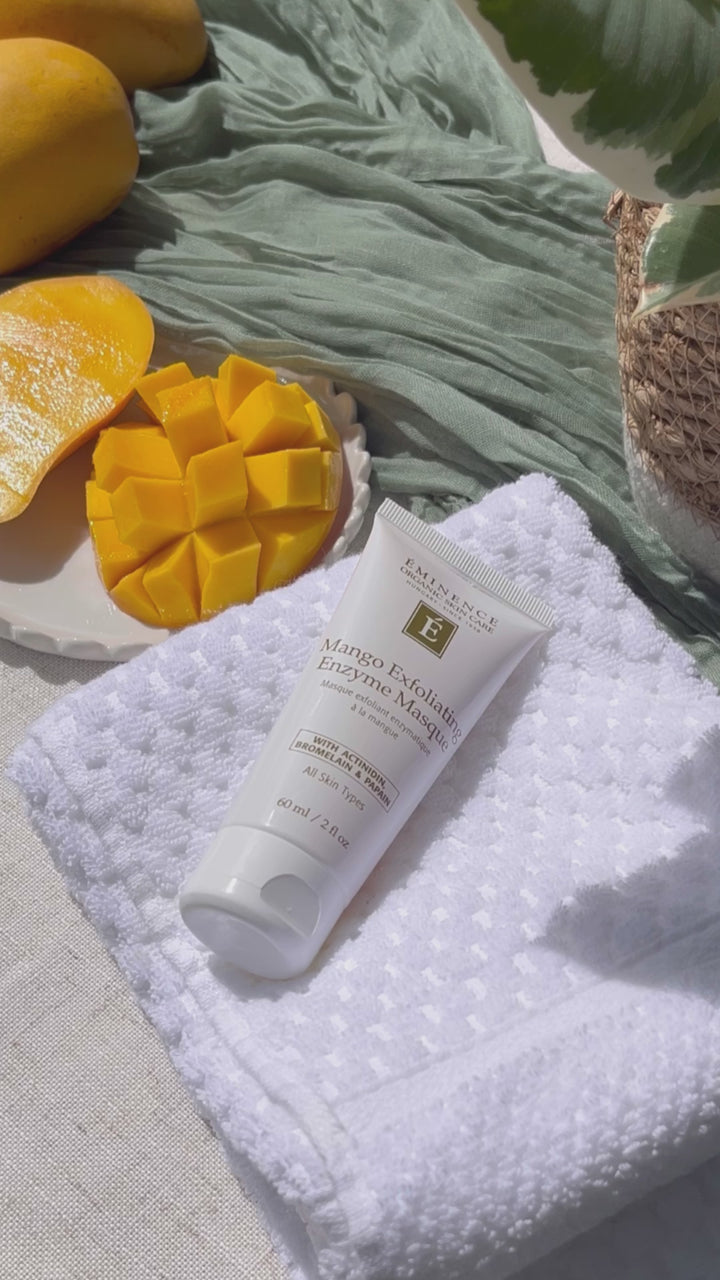 Eminence Organics Mango Exfoliating Enzyme Masque video