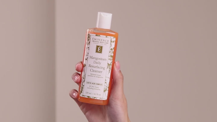Eminence Organics Mangosteen Daily Resurfacing Cleanser video