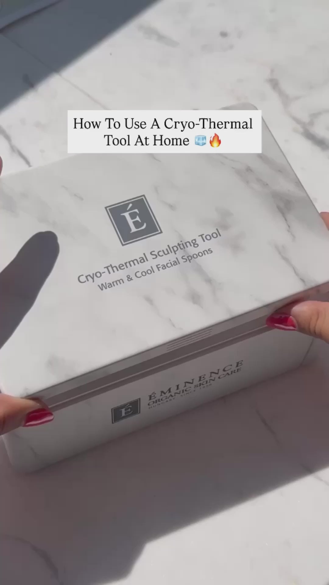 Eminence Organics Cryo-Thermal Sculpting Tool – Buy Natural Skin Care