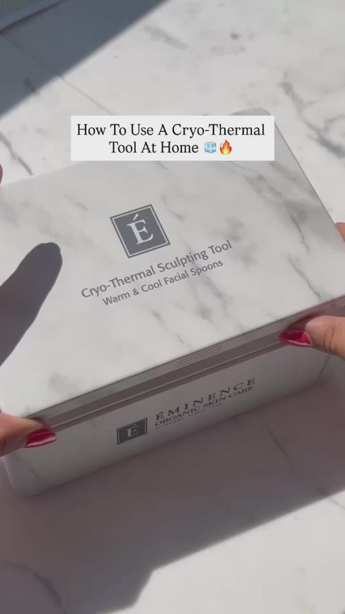 Eminence Organics Cryo thermal sculpting Tool how to use