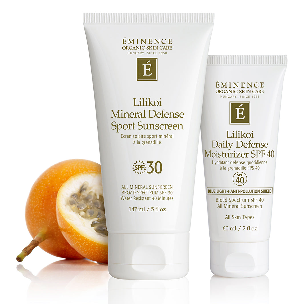 Eminence Organics Lilikoi Daily Defense Moisturizer SPF 40, 2.0