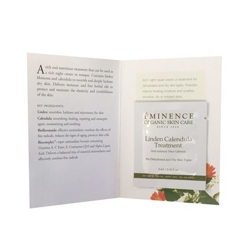 Eminence Organics Linden Calendula Treatment - Sample Size