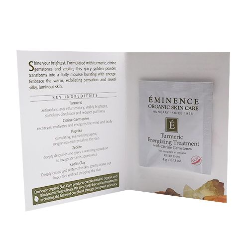 Eminence Organics Turmeric Energizing Treatment - Sample Size