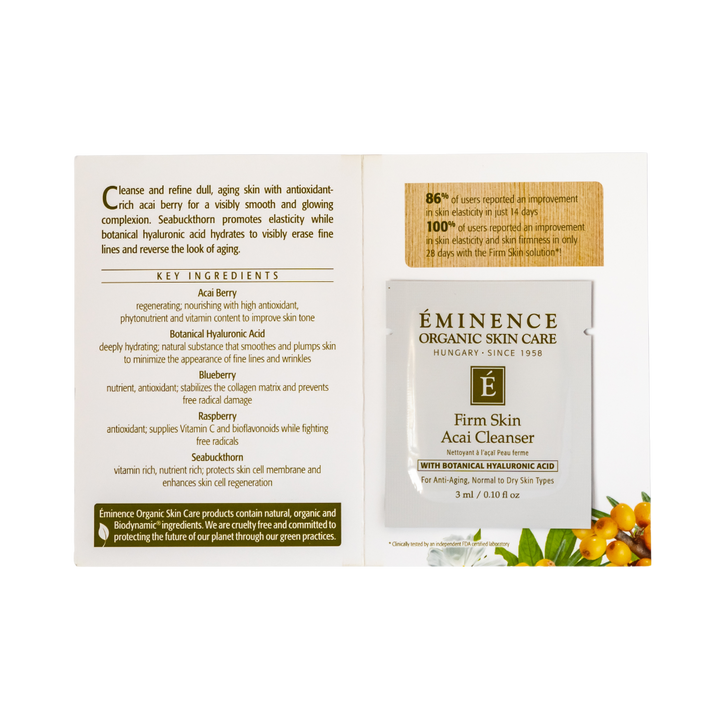 Eminence Organics Firm Skin Acai Cleanser