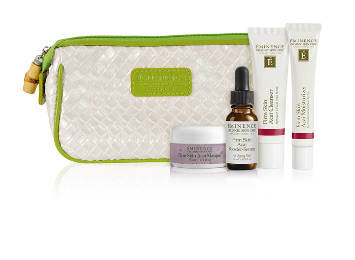 eminence organics firm skin starter set with products